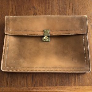 Vintage Rexbuilt Cowhide Attaché Office Madmen